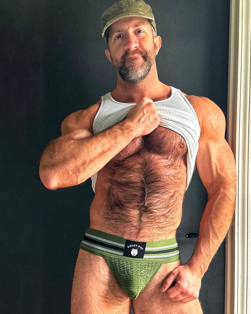 Quarterback Jockstrap - Army Green - Medium