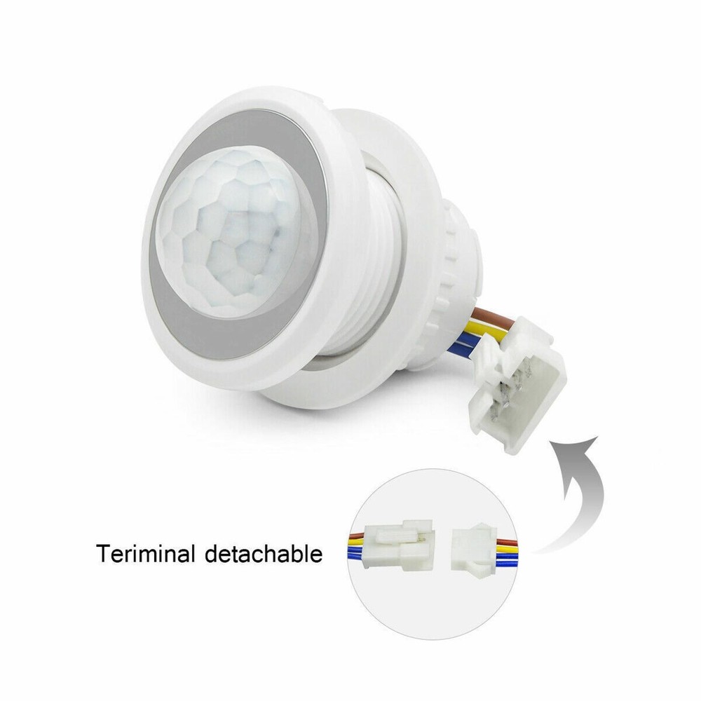 3-5m Automatic Body Infrared PIR Motion Sensor Detector Switch For LED light E