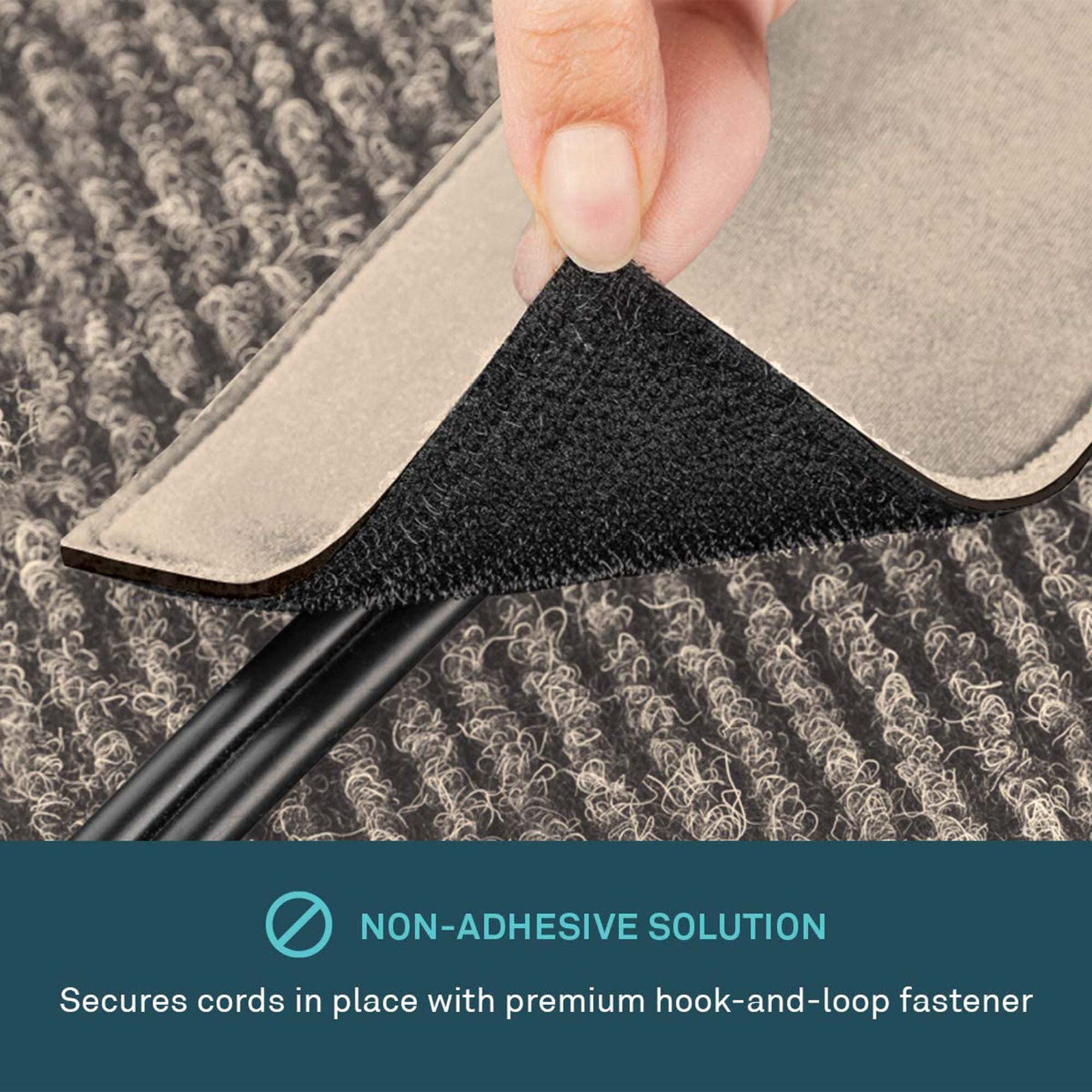 UT Wire Cushioned Carpet Cord Covers