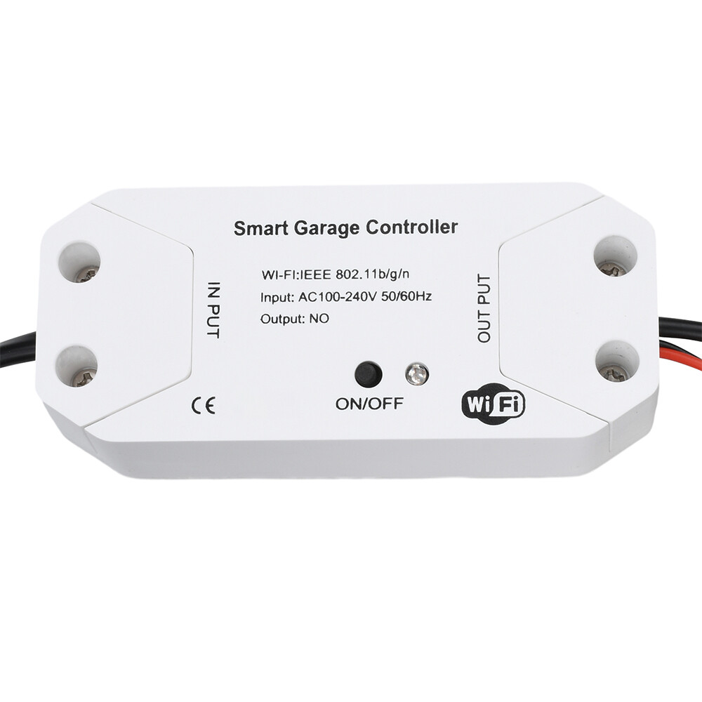 WiFi Smart Garage Door Opener Wireless APP Remote Controller Timer Voice Control