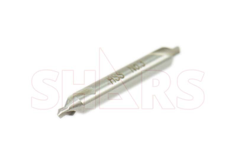 5 PCS #1 RH HSS Double End Plain Center Dill Combined Drill & Countersink Set !}