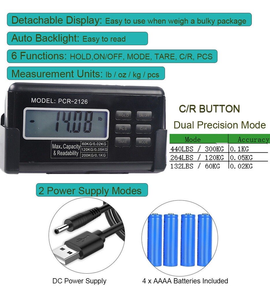 Digital Livestock Dog Scale Large Scale 103*53cm Tare Function Scale Over-Load