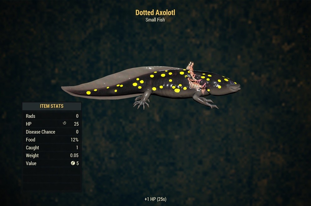 (Xbox) Dotted Axolotl - April Rare Fish