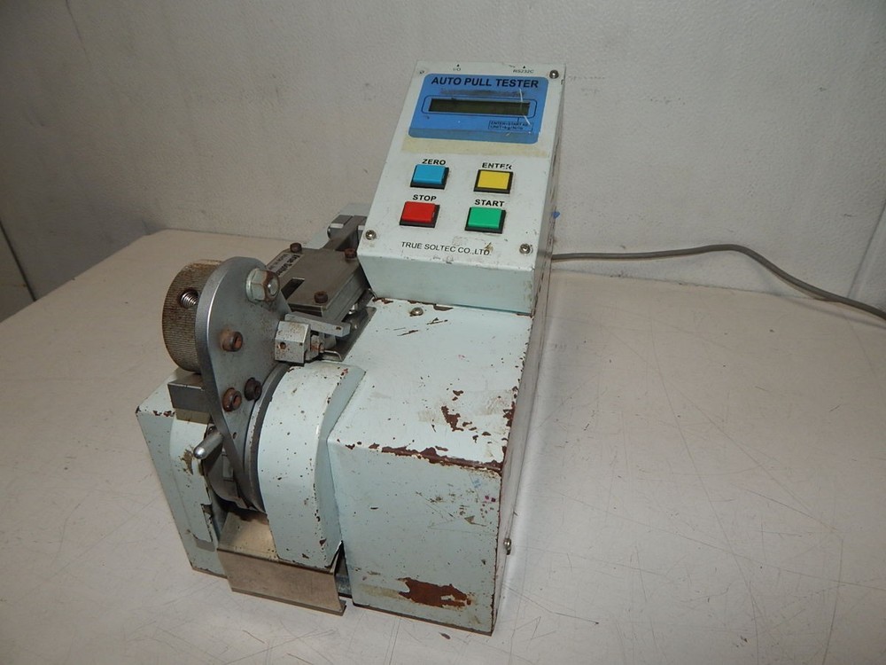 TRUE SOLTEC PT100 AUTO PULL TESTER M4899
