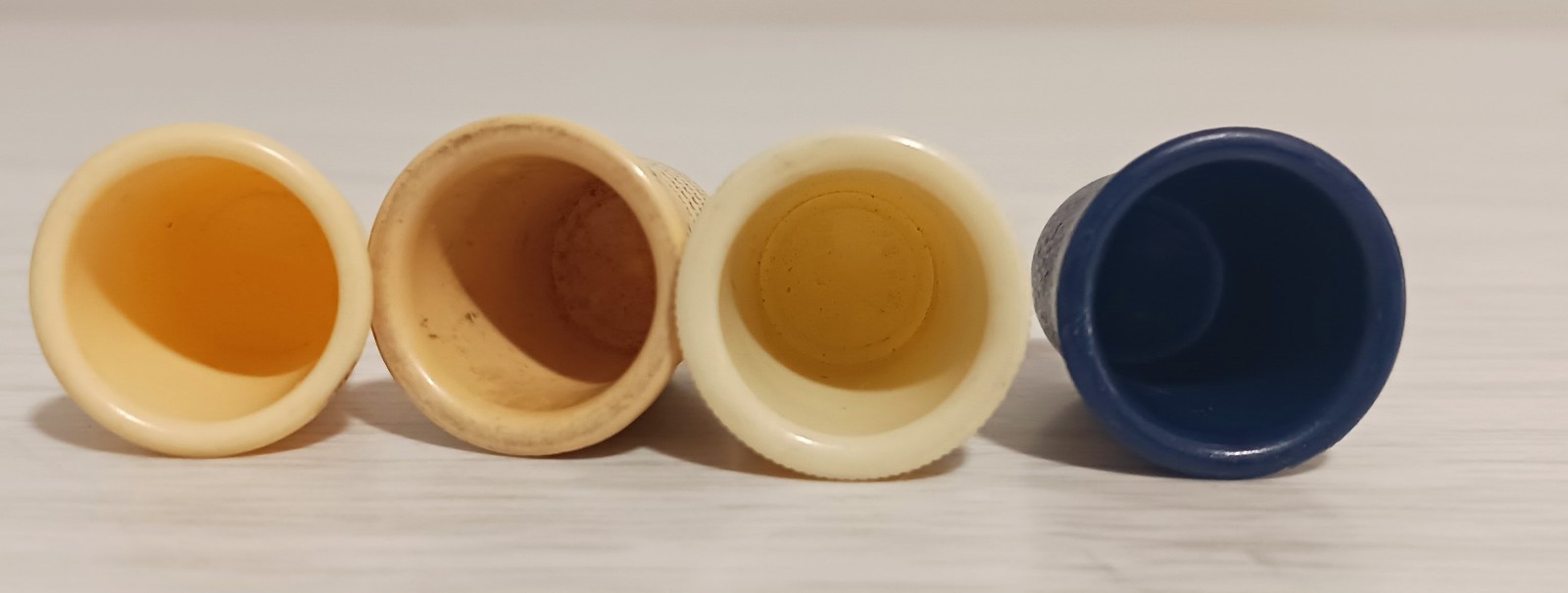 Vintage Lot 13 Plastic Advertising Thimble Minnesota