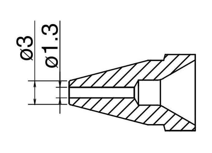 Tapered Nozzle, 1.3mm - N61-09