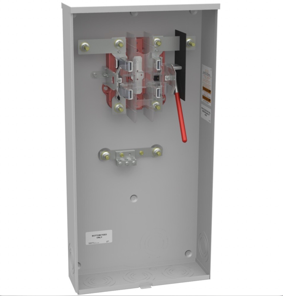 MILBANK U1129-O-DTE 320A METER CAN