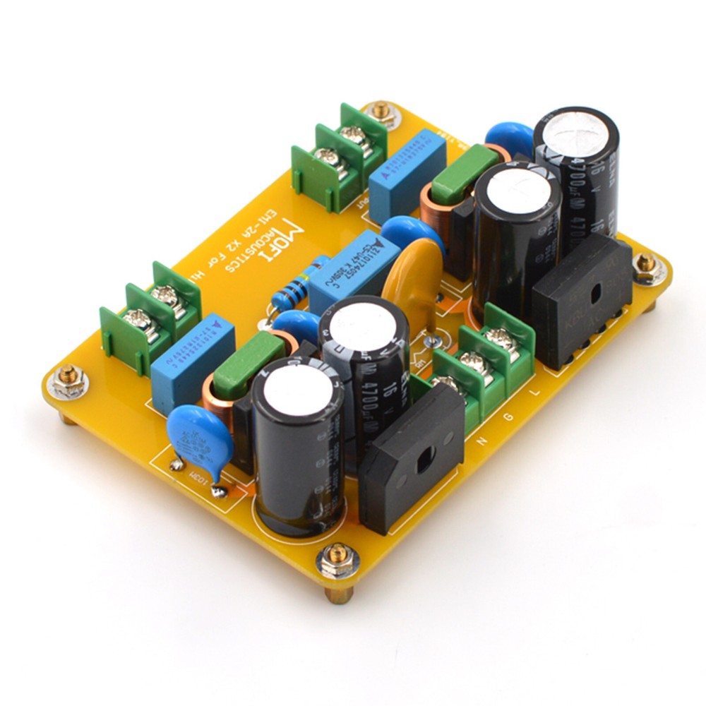 1pc HiFi AC Power Line Dual EMI Filter Module 440W Version Kit DIY