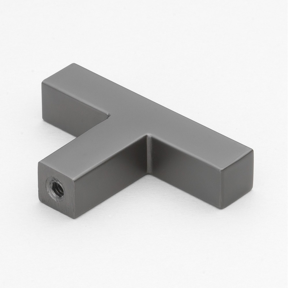 GlideRite 2-Inch Solid Square Cabinet T-Knob - 21683-T-GPH-1