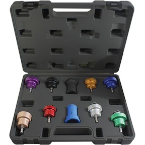 10 Pc. Cooling System Pressure Test Adapter Update Kit 3305 ATD Pressure Testers