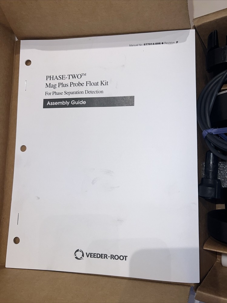 Veeder Root 886100-000 Phase Separation Detection Float (4”) Kit with 5’ Cable