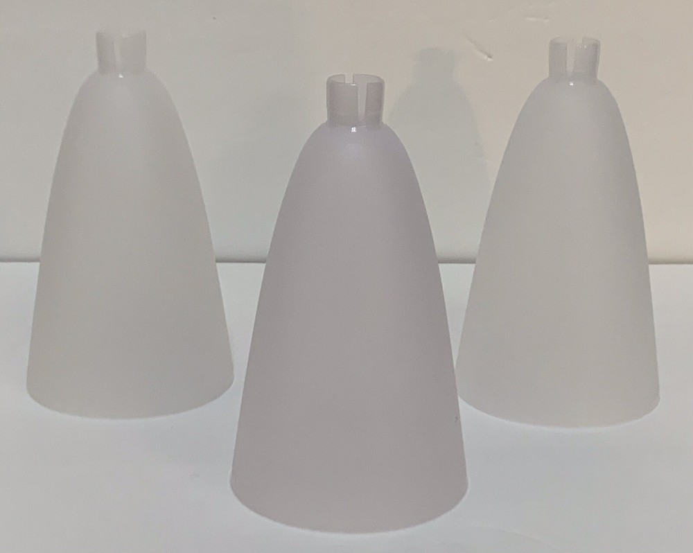 Tupperware Pudding Dessert Parfait Cups Only No Base White Tall
