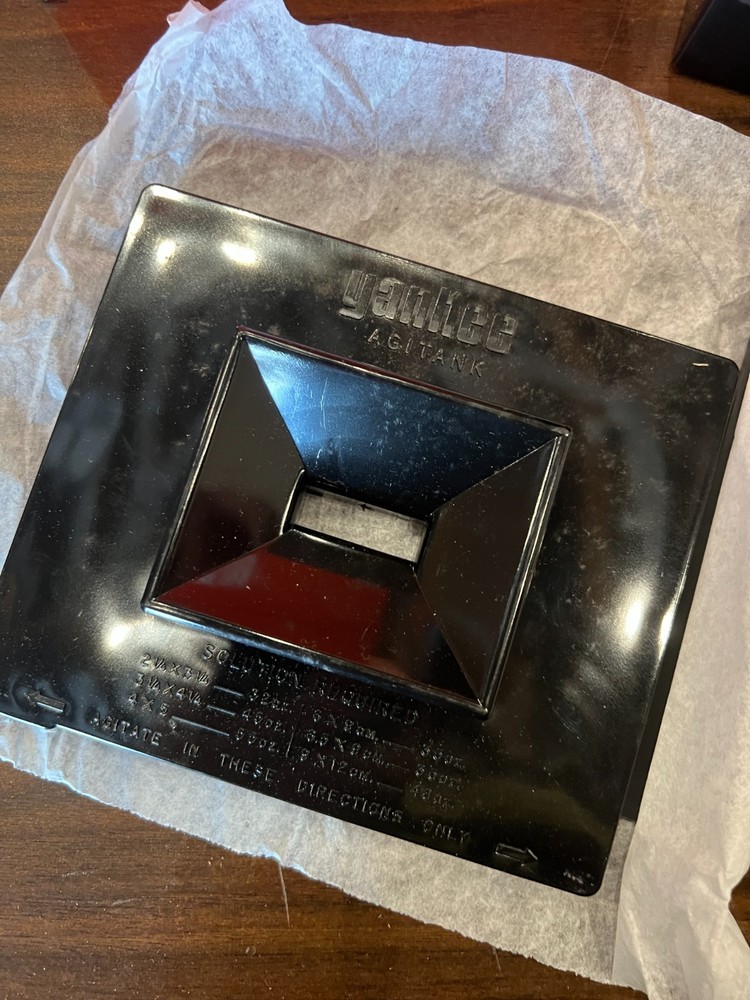 Yankee Adjustable Cut Film Developing Tank