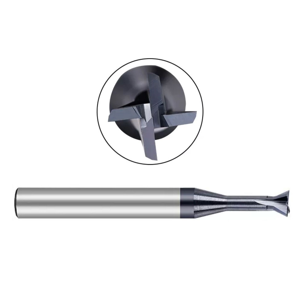 1 x Cutter Bit With a 60° angle designed to precisely machine dovetail grooves