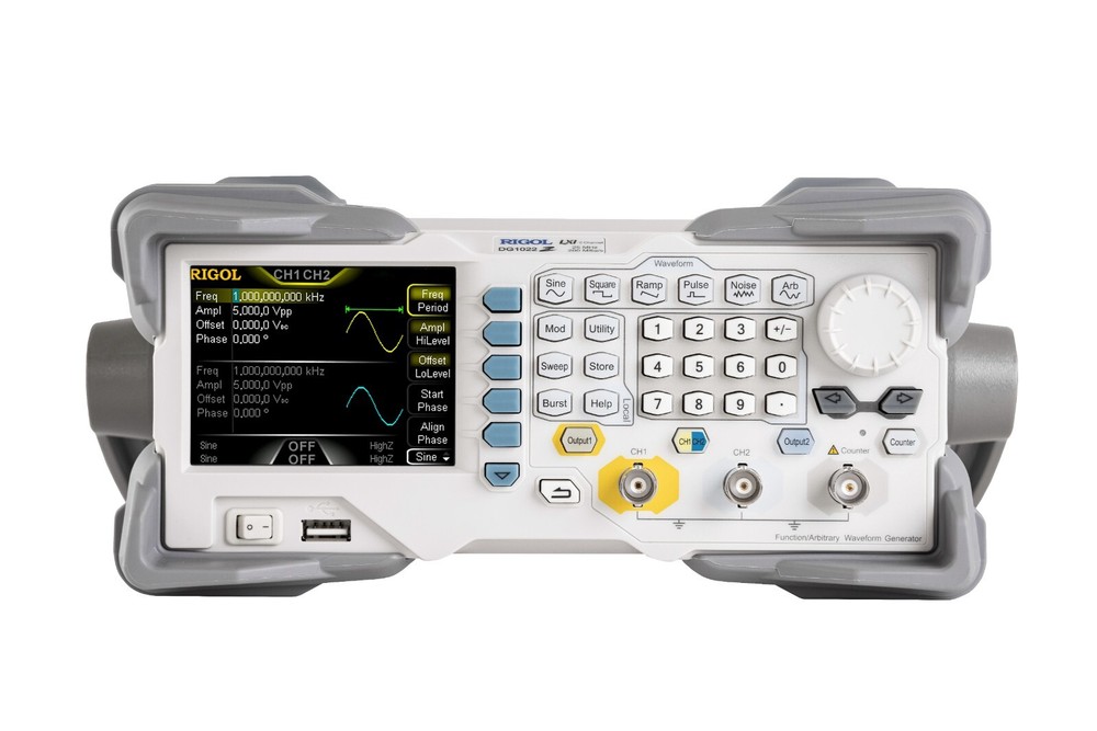 RIGOL DG1022Z Function/Arbitrary Waveform Generator 25MHz,2 Channels,14 bit Vert