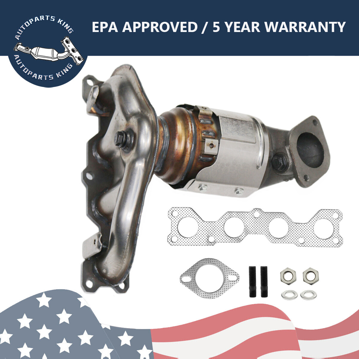 Catalytic Converter Fit 2011-2015 Kia Sorento 10-16 Hyundai Santa Fe Sport 2.4L