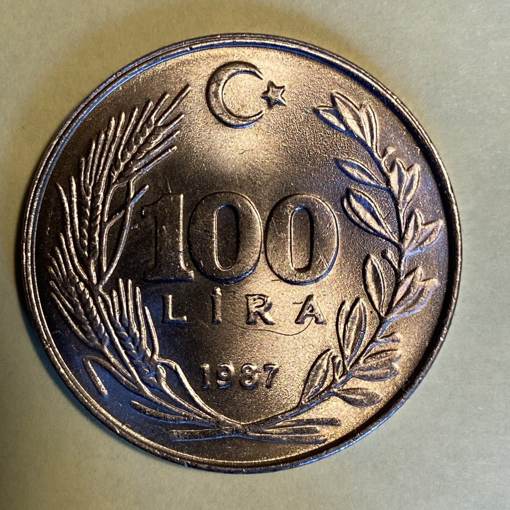 1987 Turkey 100 Lira