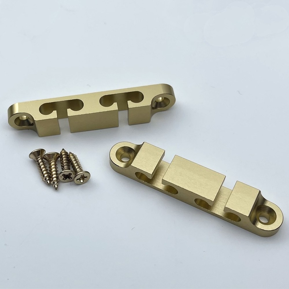 2×Aircraft Aluminum 4 String Bass String Retainer String Guide Fit Hipshot 4SR