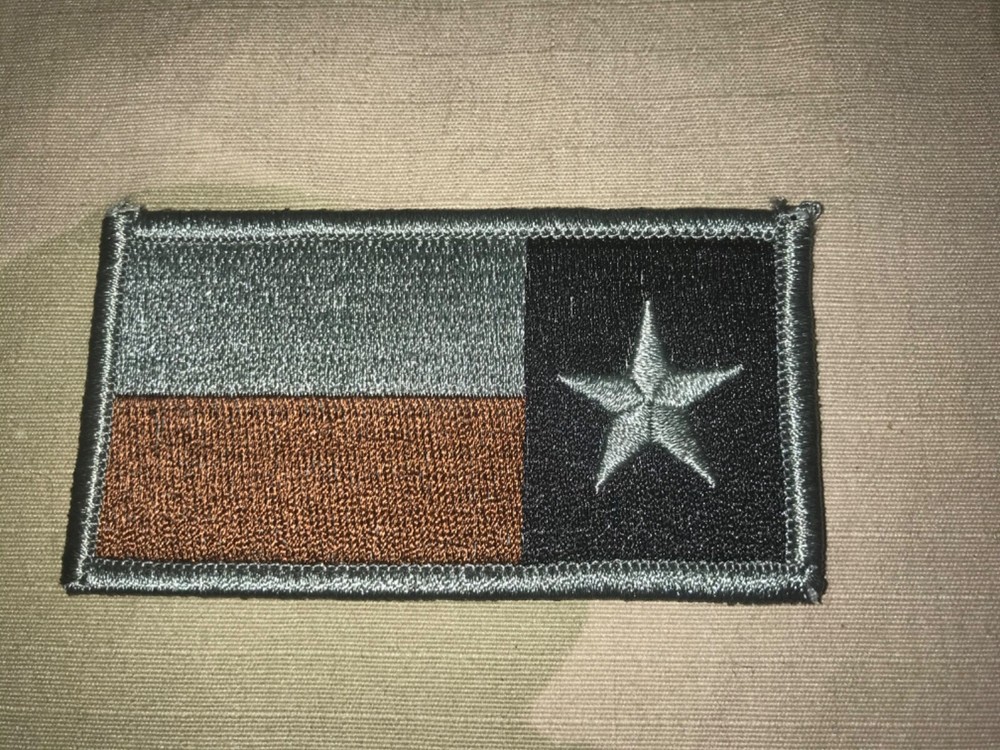 TEXAS FLAG PATCH Reverse facing Foliage Gray ACU CAMO Hook Back Camo Shirt