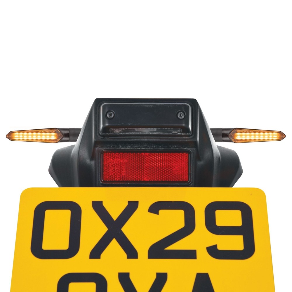 Oxford DarkHunter 9 LEDs E-marked Motorcycle Streaming Indicators Light - EL366