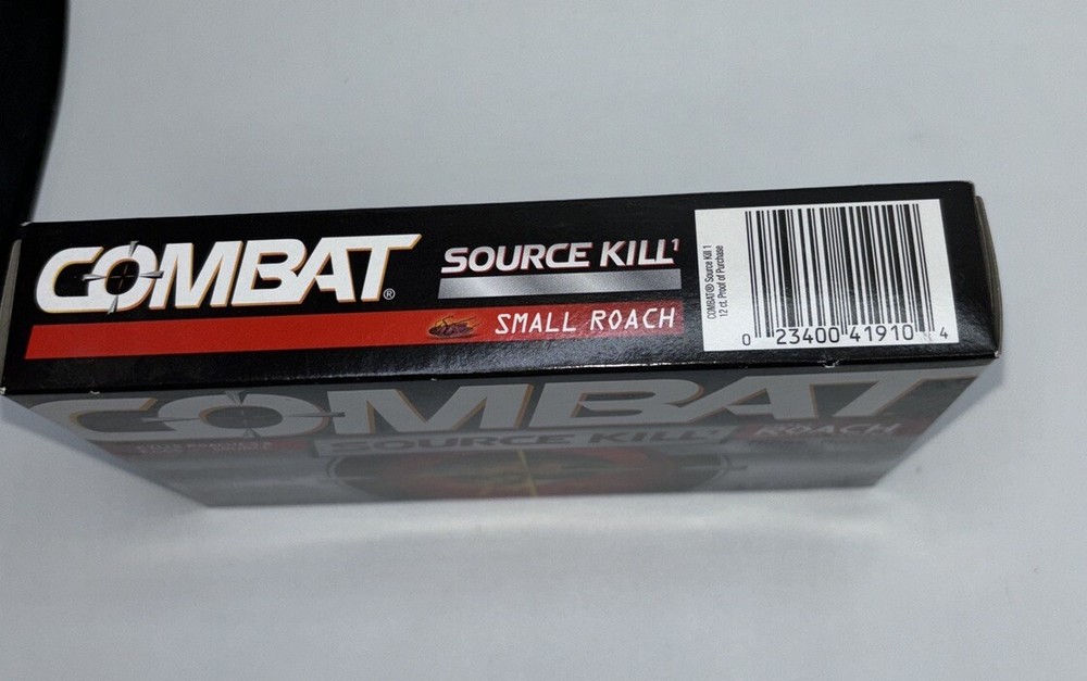 Combat Source Kill 41910 Roach Control 12 Bait Stations New