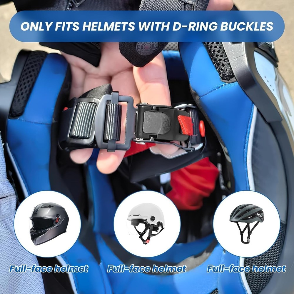 Motorcycle Helmet Quick Release Buckle Kit