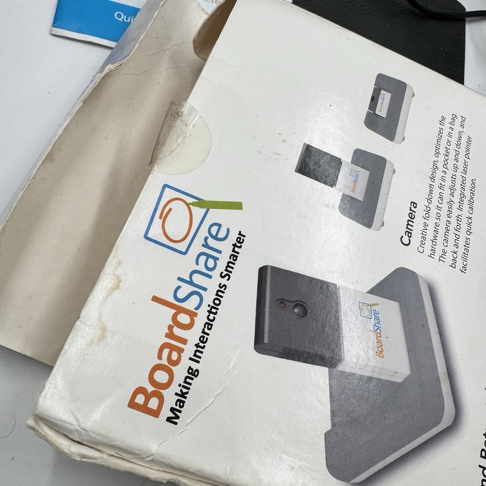 Untested BoardShare Smart Wired Interactive Whiteboard Device -Read