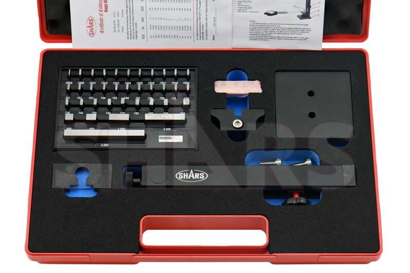 SHARS 0 TO 6" BORE GAGE BLOCK KIT CALIBRATION MASTER NEW R