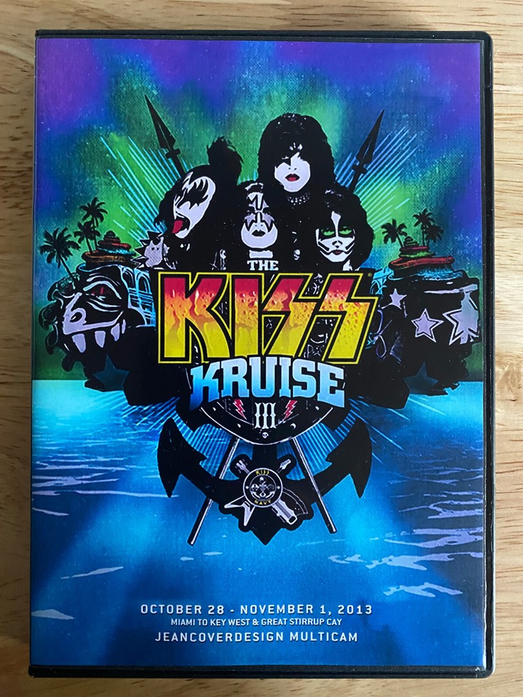 KISS - The Kiss Kruise III - Stirrup Cay 2013 Live DVD Gene Simmons Paul Stanley