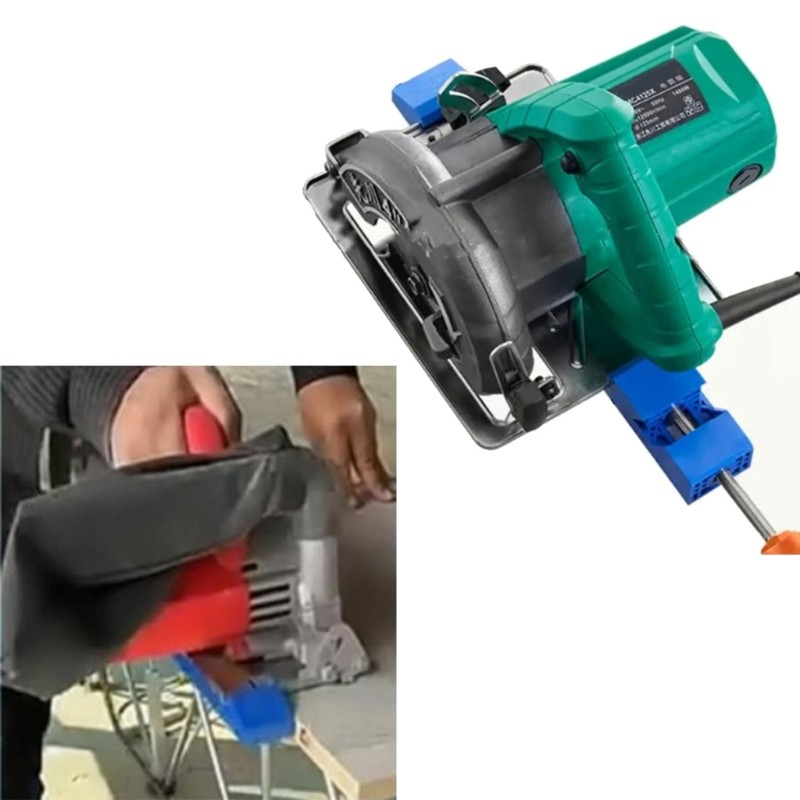 Adjustable Electric Circular Handsaw Milling Position Clamp for Precise Cutting