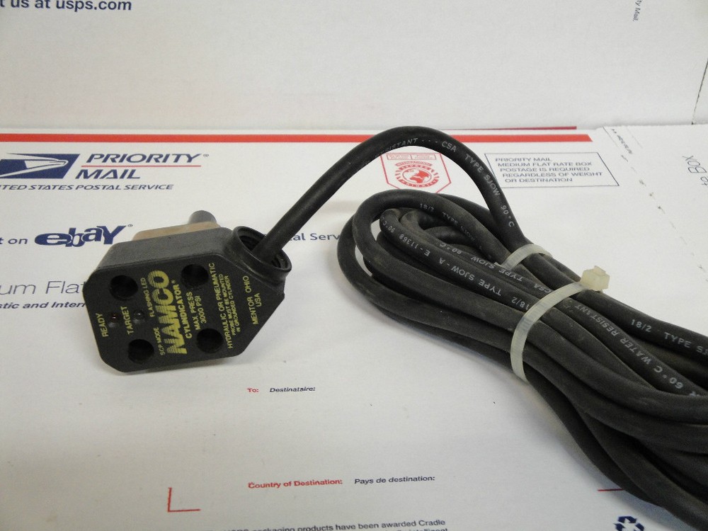 NEW NAMCO #EE100-00121 PROXIMITY SENSOR WITH CABLE