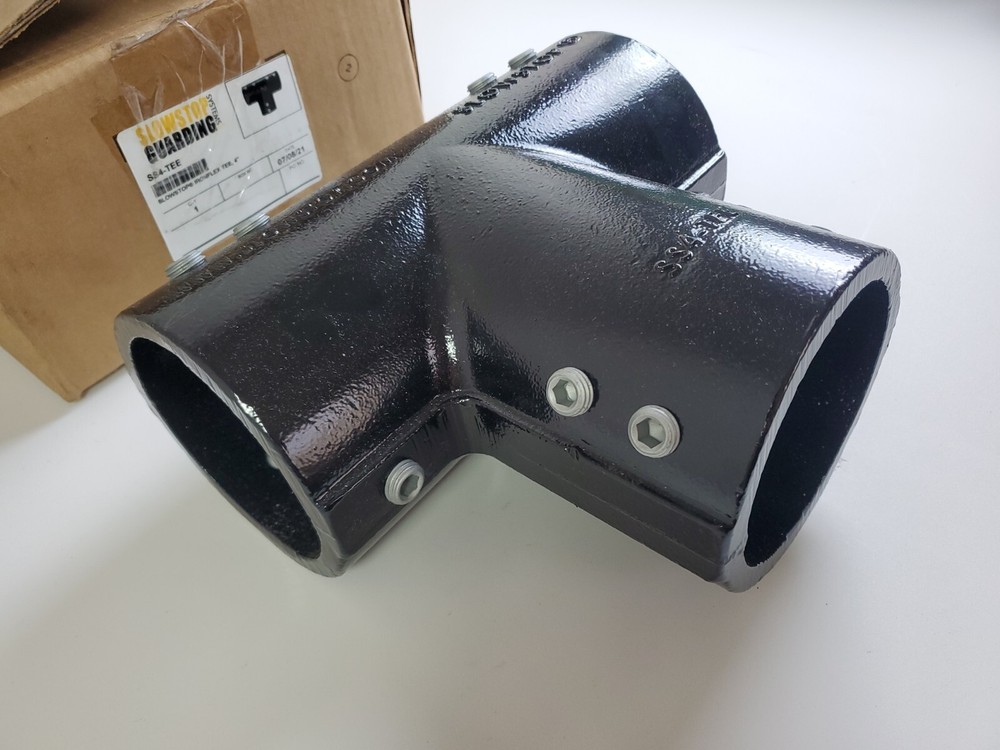 SLOWSTOP GUARDING SYSTEMS SS4-TEE 4" IRONFLEX TEE