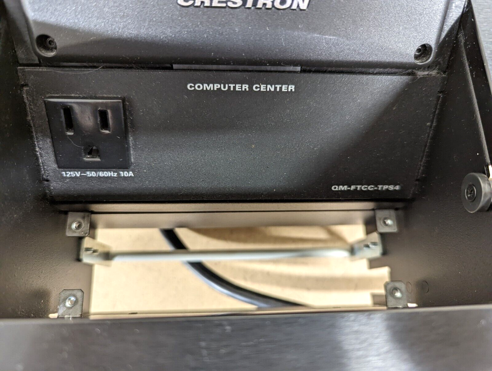 CRESTRON Quickmedia Fliptop Touchscreen Control Center QM-FTCC-TPS4-B