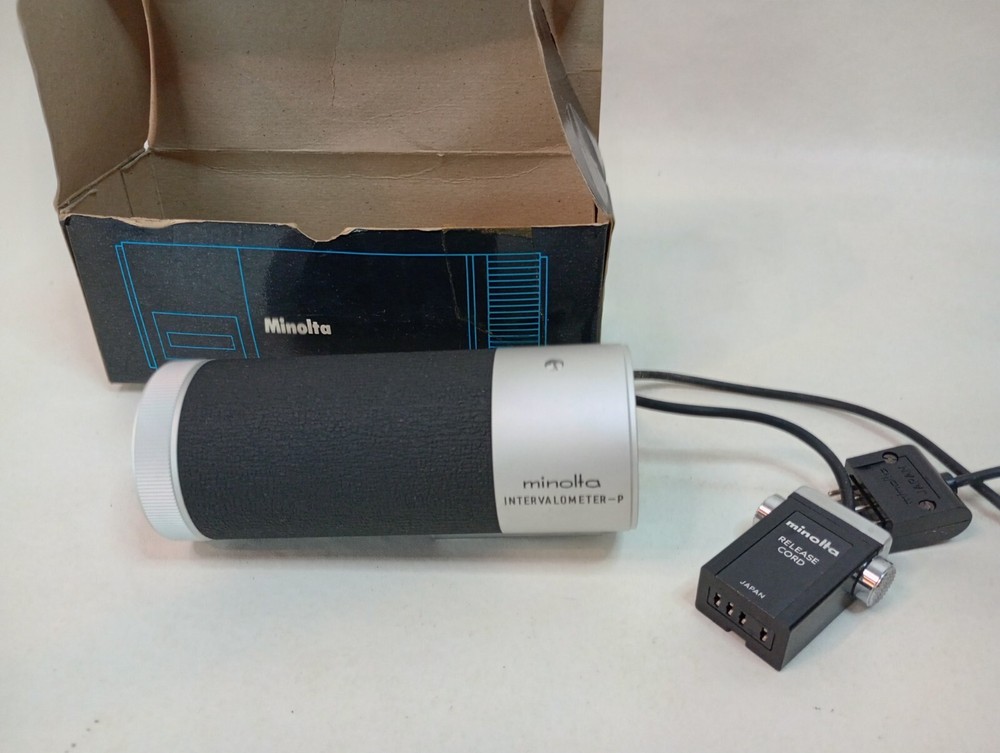 Vintage Minolta Intervalometer-P With Release Cord