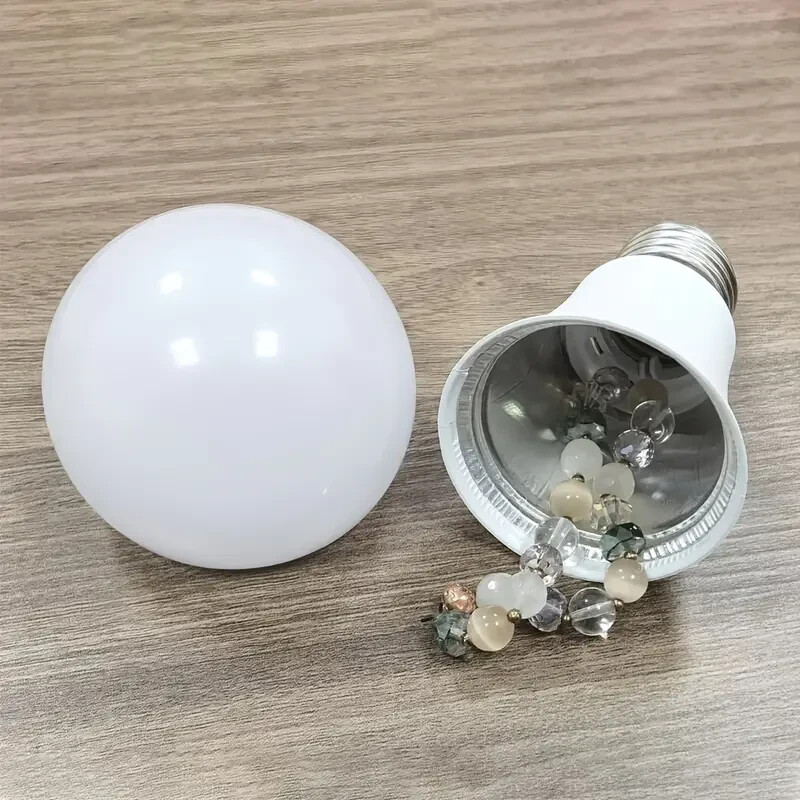 Diversion Safe LED Light Bulb Hidden Security Stash Can