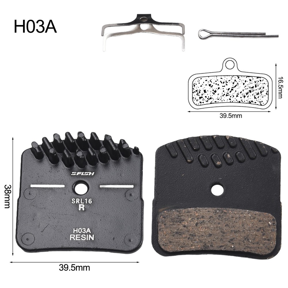 Efficient Heat Sink Design Disc Brake Pads Enhanced Cooling Performance