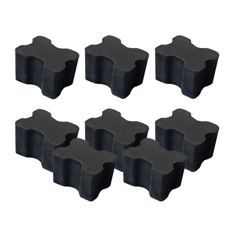 Front Lift Spring Spacers Rubber Coil Spring Boosters for 1" to 1.5" Coil Spring