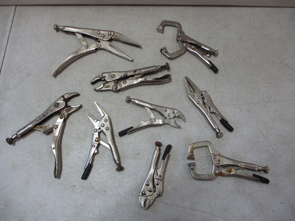 9 Metal Adjustable Clamps