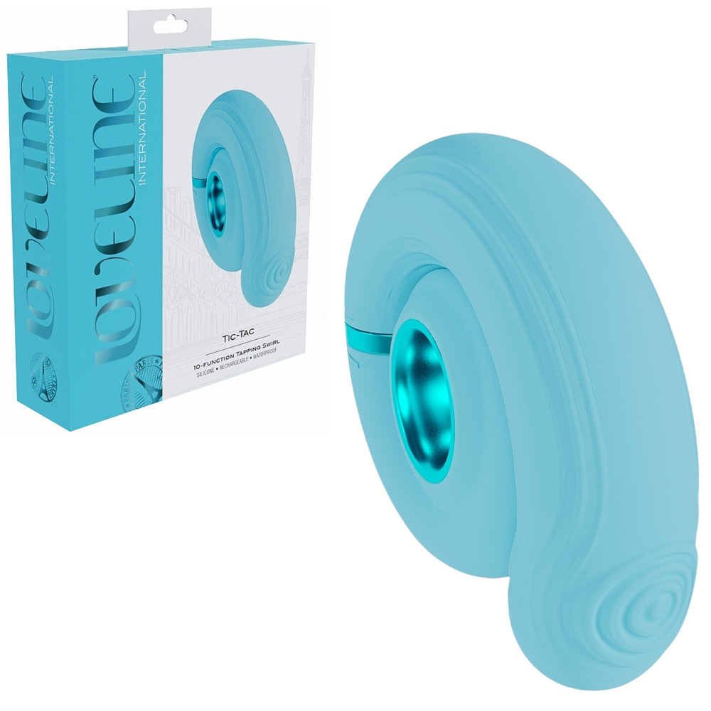 Vibrating Swirl Silicone Discreet Vibrator Stimulator Multi-function Teaser