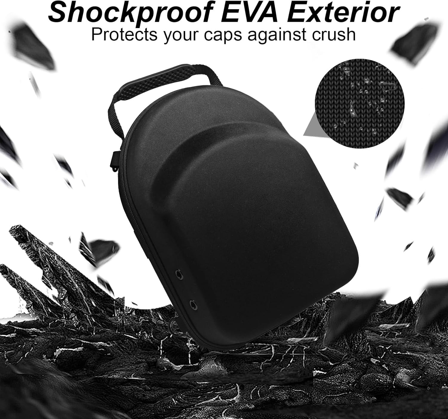 Compact Hat Protector Case with Adjustable Strap - Ideal for Travel & Gifting