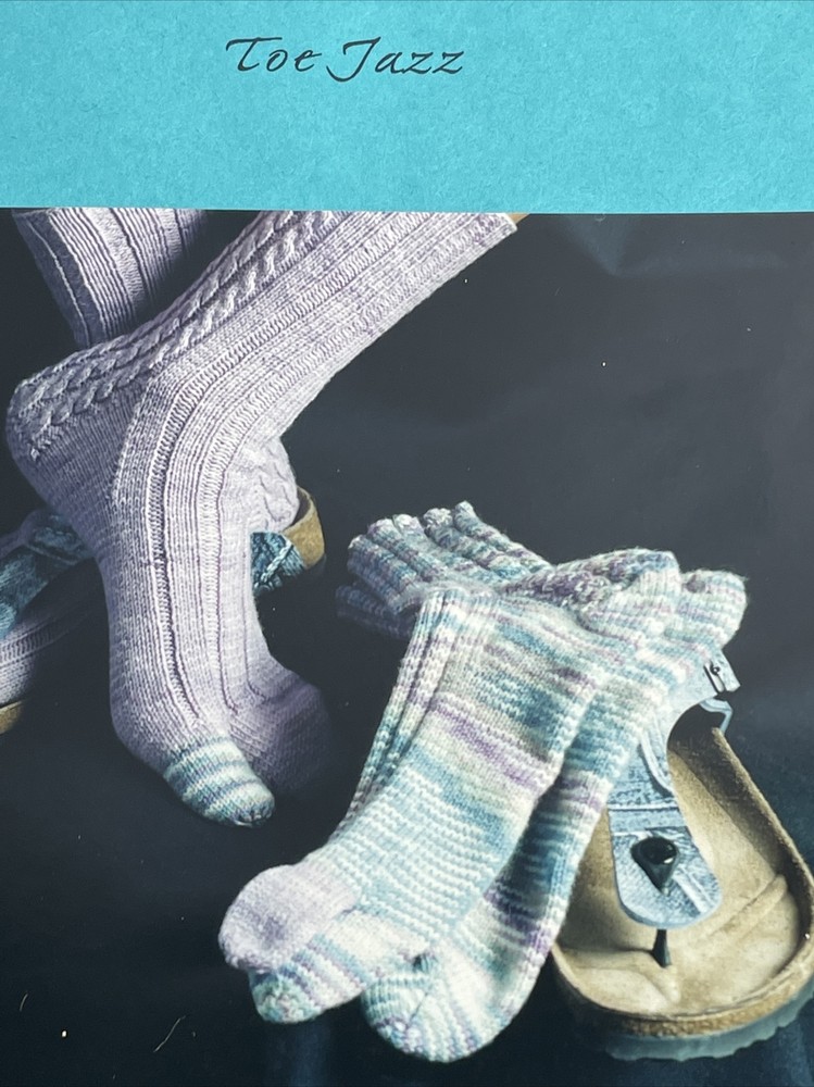 Fiber Trends Toe Jazz Socks Knitting Pattern
