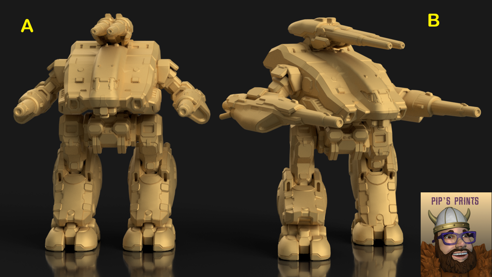 SR-1 Stone Rhino "Behemoth" For Battletech CGL Scale Syllogy Two Variations!