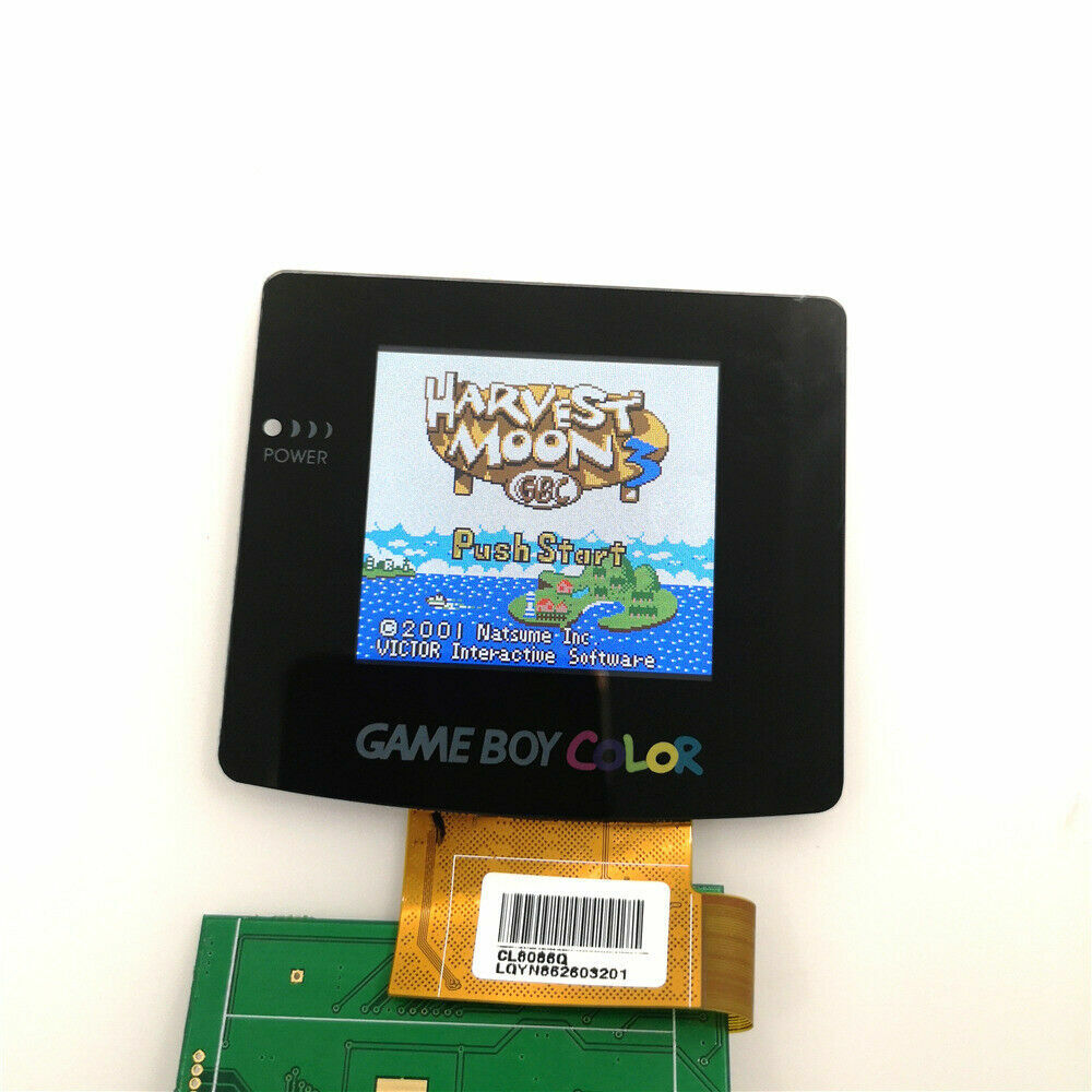 GBC Nintendo Game Boy Color Backlight Backlit LCD Screen Kit BRIGHT + TOOLS! V2