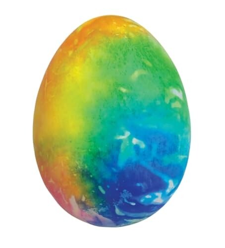 Tie Dye Easter Egg Decorating Kit with Whiskers Egg Dipper Bundle
