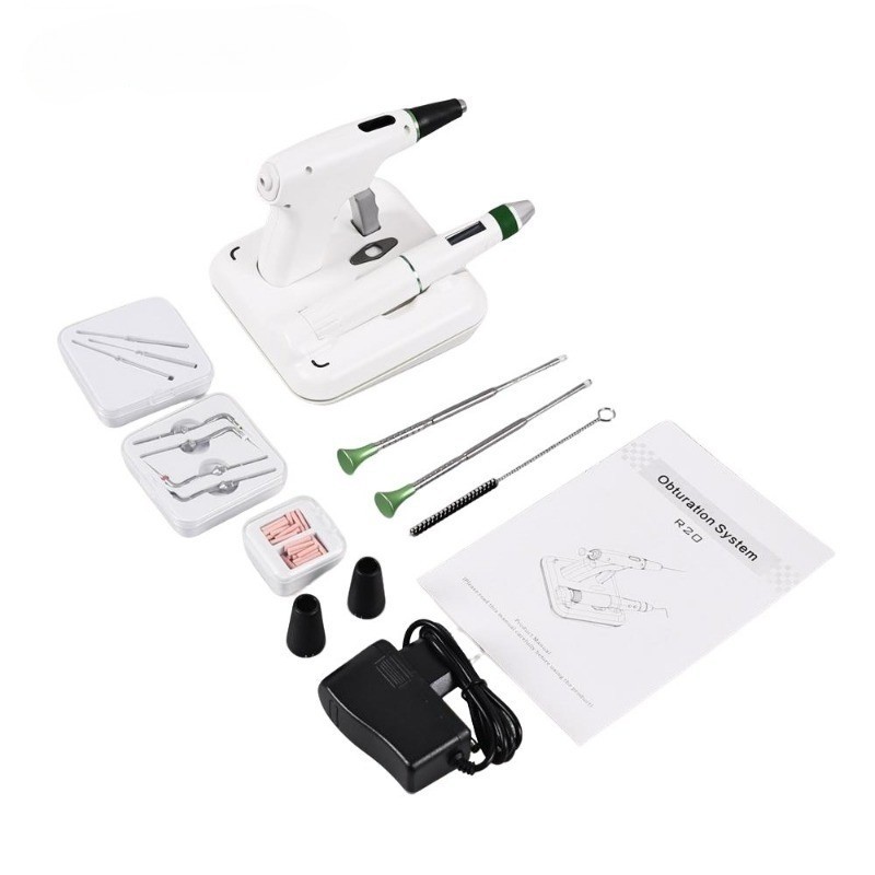 Dental Endo Gutta Percha Obturation System RootCanal Cordless Heated Gun Pen Set