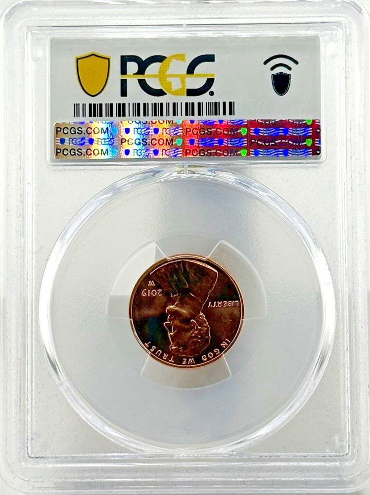 2019-W Shield Cent MS69 RD PCGS
