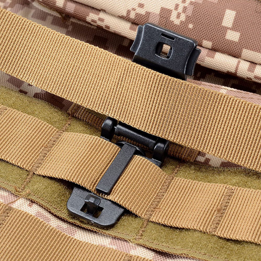 Multipurpose MOLLE Clip Strap Tool Web Dominator Buckle Backpack Molle Tool