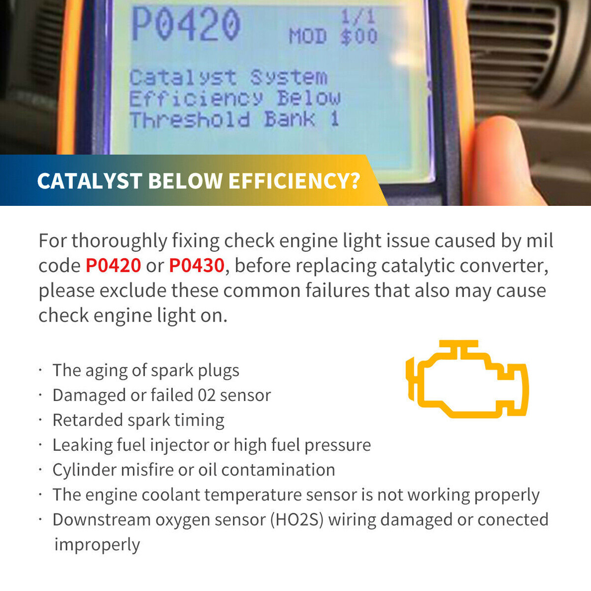 Catalytic Converter Fit 2011-2015 Kia Sorento 10-16 Hyundai Santa Fe Sport 2.4L