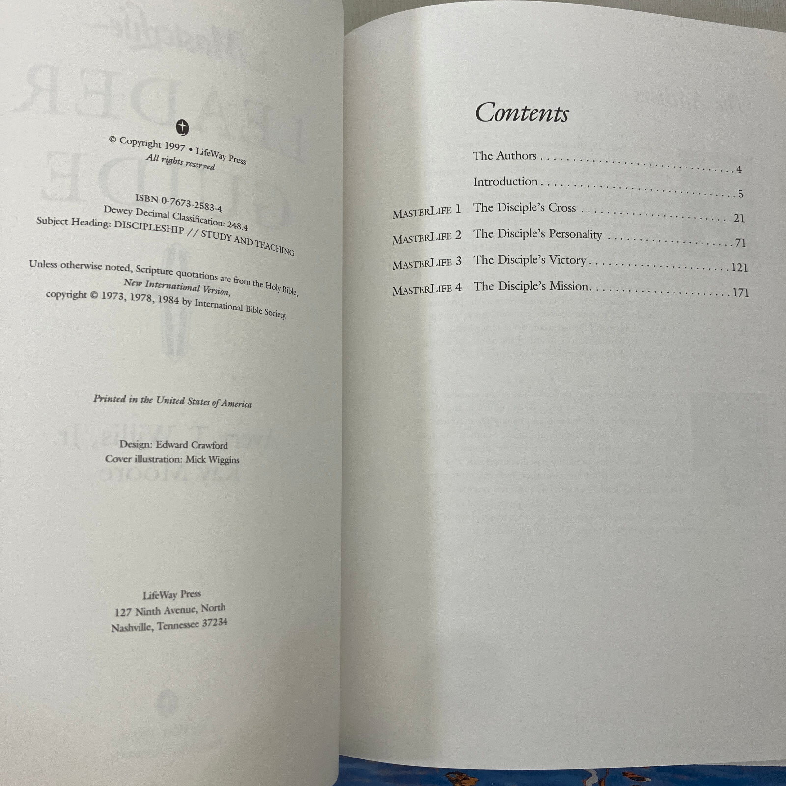 MasterLife Leader Kit 1997 LifeWay Books & VHS Tapes Six Week Small Group Course