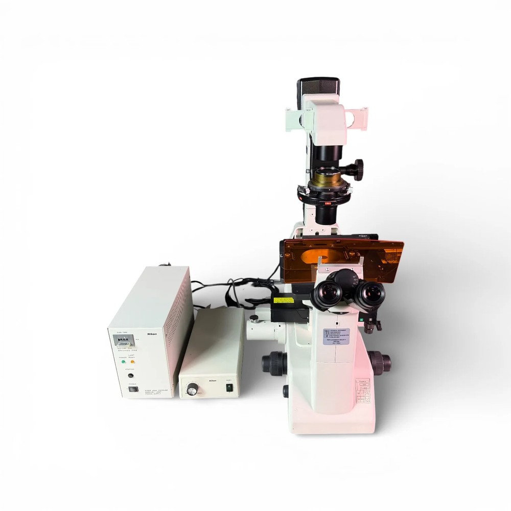Nikon Eclipse TE200 Inverted Microscope Fluorescence Hoffman Constrast